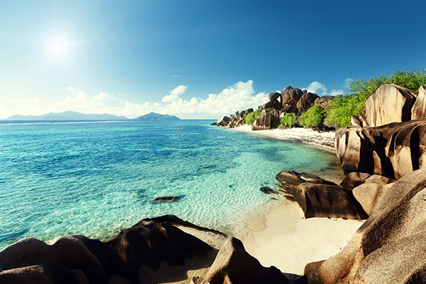 Arquipelago Seychelles praias