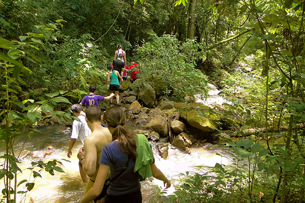 Brotas Trilha da Cachoeira Cristal