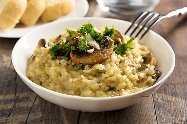 Divino Fogão receita risoto de funghi