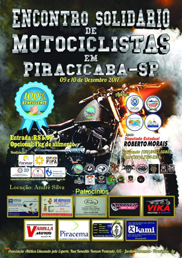 1º Encontro de Motociclistas de Piracicaba