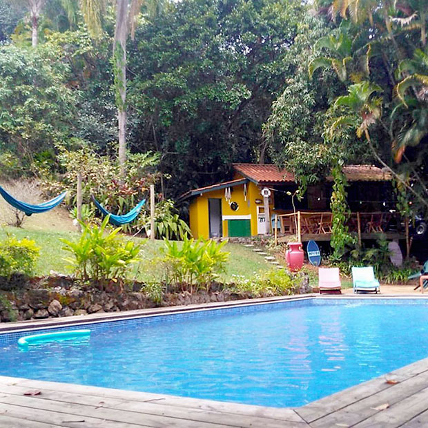 Hostel da Vila Ilhabela piscina