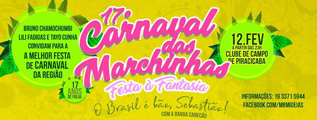 Carnaval das Marchinhas 2018