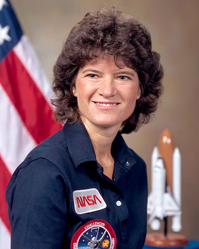 Kennedy Space Center astronautas mulheres - Sally Ride