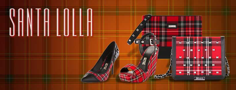 Santa Lolla coleção Inverno 2018 xadrez tartan