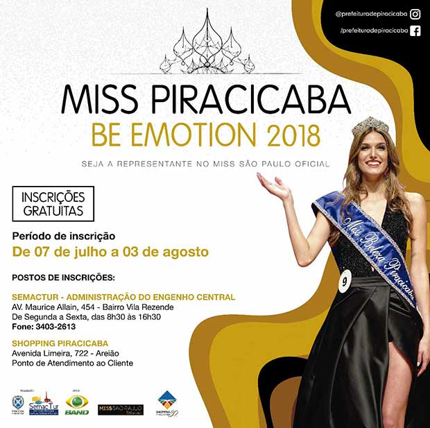 Miss Piracicaba 2018