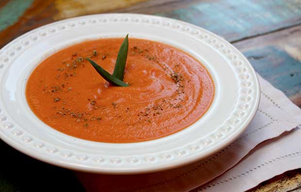 Sopa Creme de Tomate Receitas de Inverno Superbom