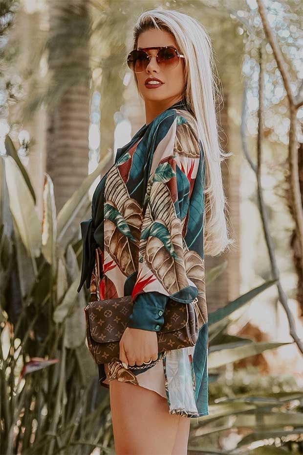 Vanessa Borelli Look Boho Coleção Primavera Verão 2019