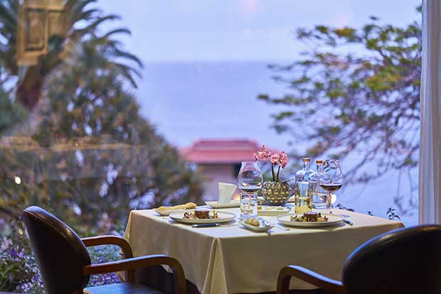 Ilha da Madeira Luxo - Restaurante Il Gallo Doro Hotel Porto Bay