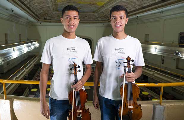 Projeto Jovens Músicos - Gêmeos Geisel e Gabriel Portela