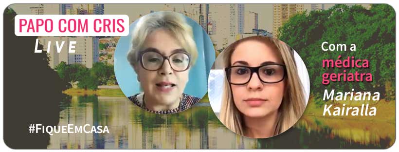 Live Instagram Médica Geriatra Mariana Kairalla