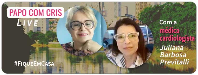 Live Instagram Médica Cardiologista Juliana Barbosa Previtalli